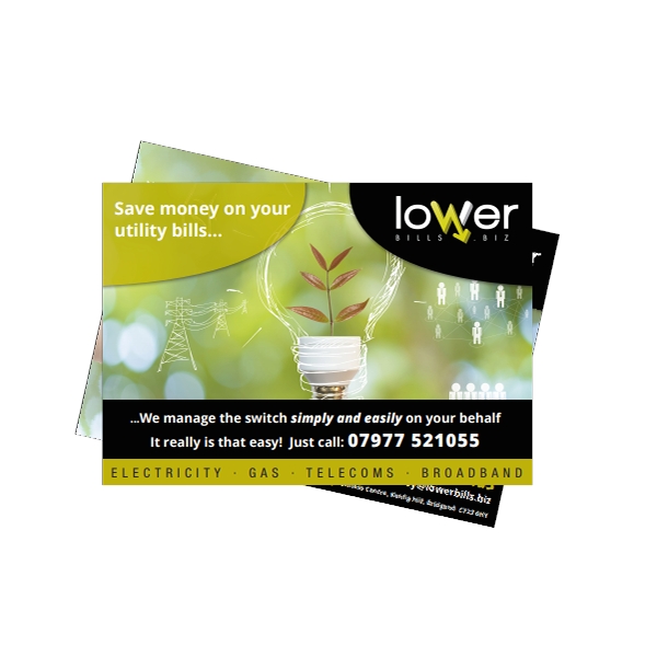 Lower Billz A5 leaflets